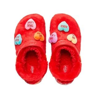 SWEATHEARTS X CROCS Limited Edition Valentines Heart Crocs - Women 6 and Men 4